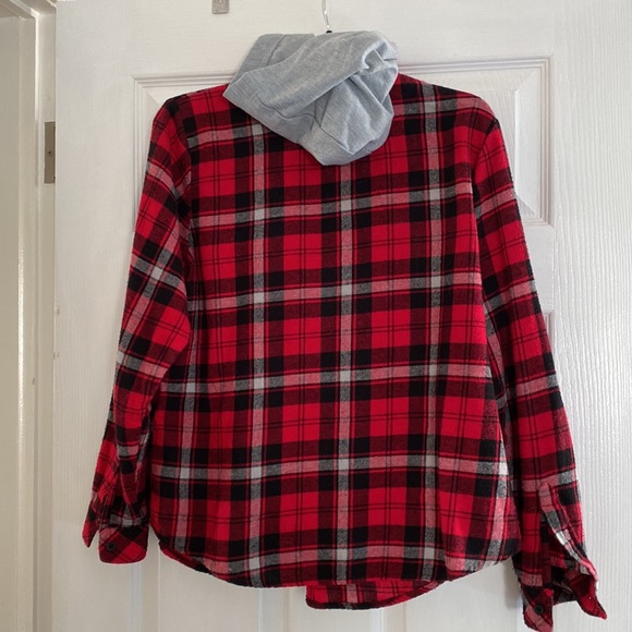 Juniors large flannel top - Picture 4 of 5
